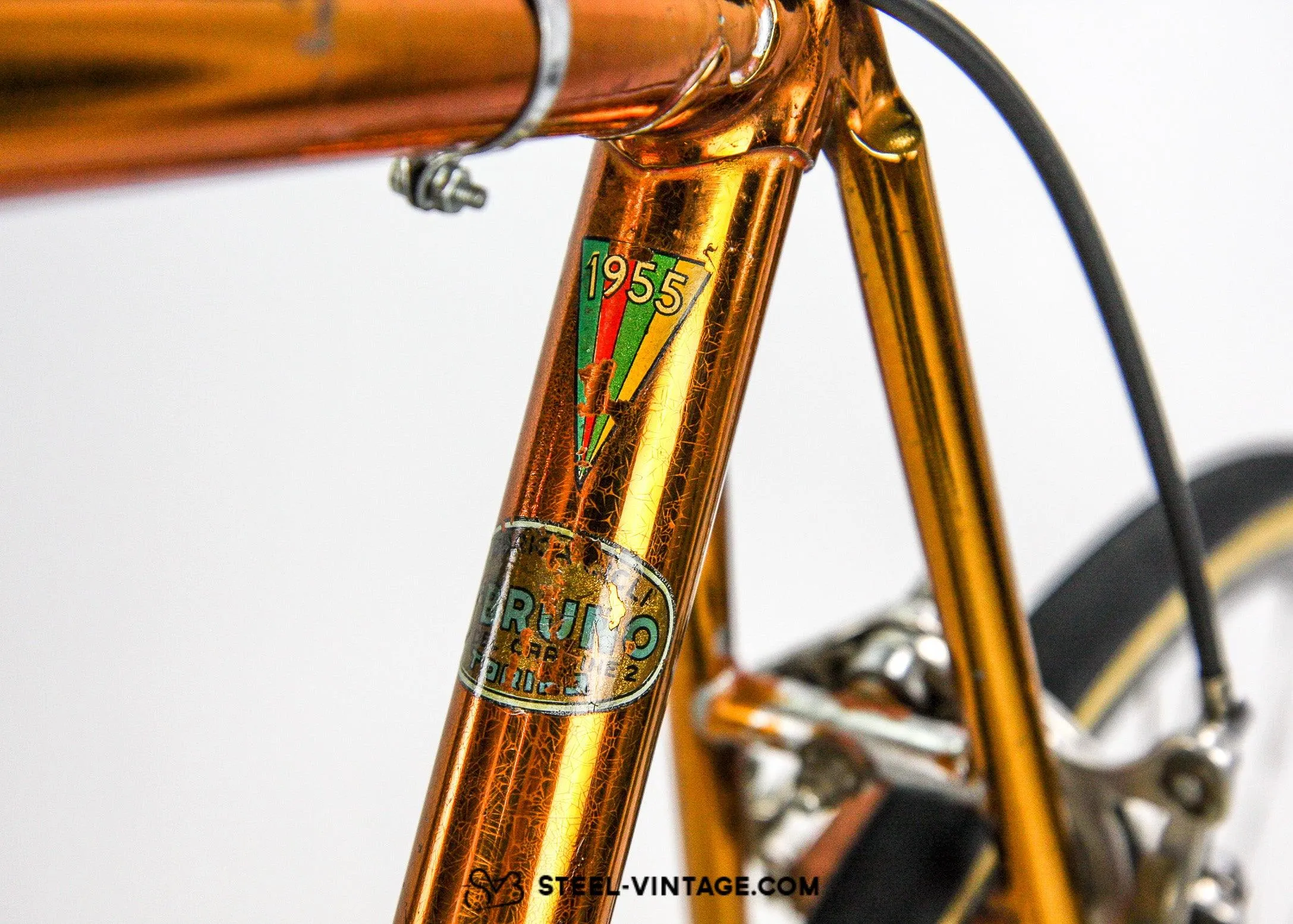 Bruno Classic Italian Steel Road Bike 1955
