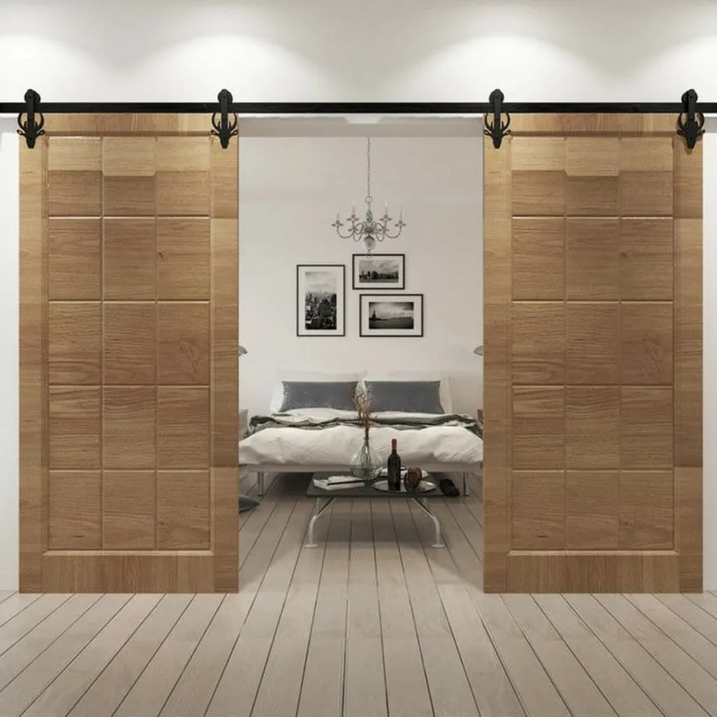 Buck Deer Single/Double Barn Door Hardware Kit