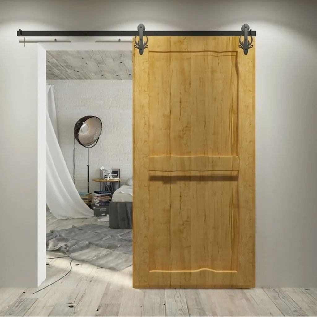 Buck Deer Single/Double Barn Door Hardware Kit