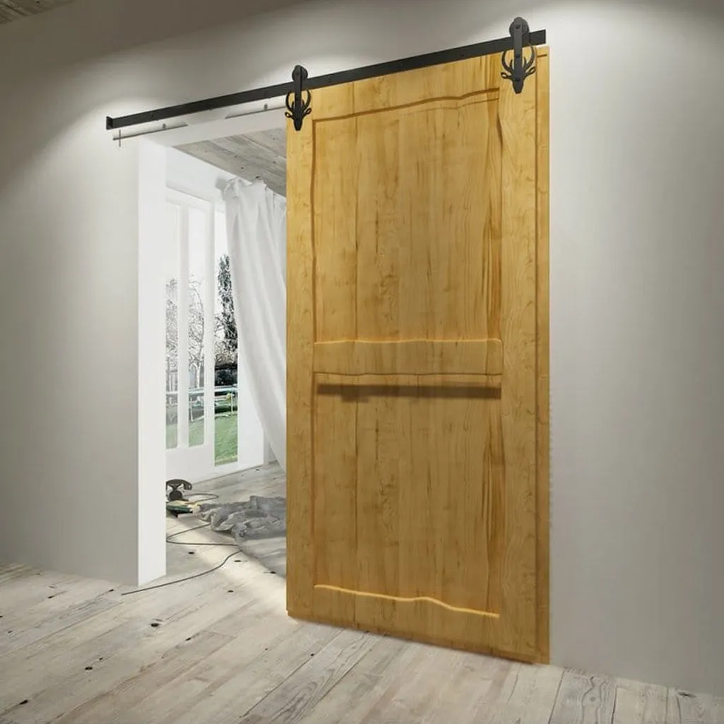 Buck Deer Single/Double Barn Door Hardware Kit