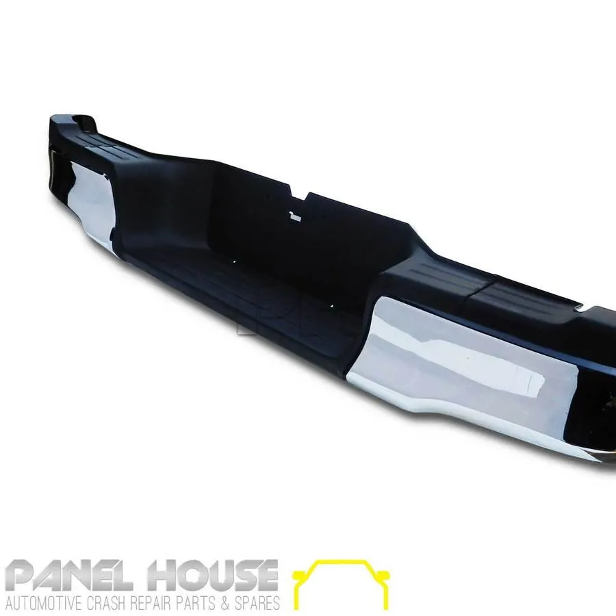 Bumper Bar REAR Chrome Step Fits Toyota Hilux 15-20