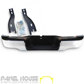 Bumper Bar REAR Chrome Step Fits Toyota Hilux 15-20