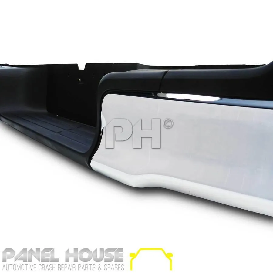 Bumper Bar REAR Chrome Step Fits Toyota Hilux 15-20