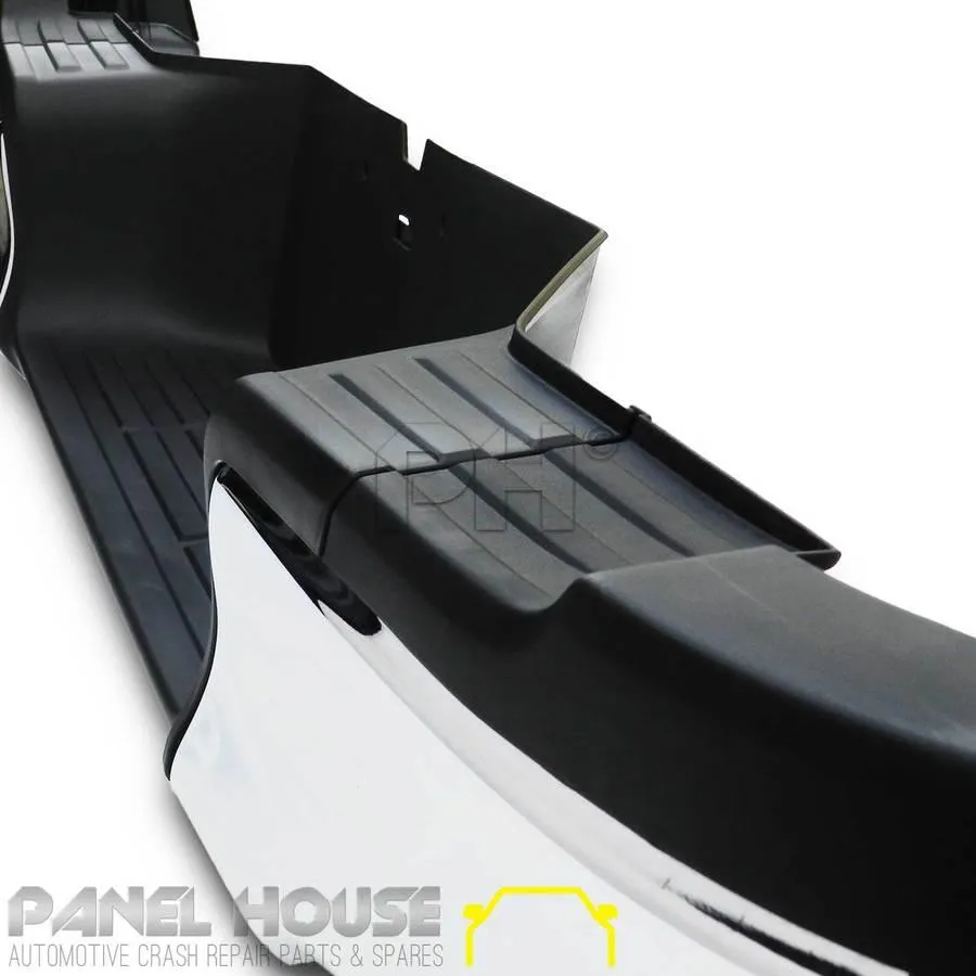 Bumper Bar REAR Chrome Step Fits Toyota Hilux 15-20