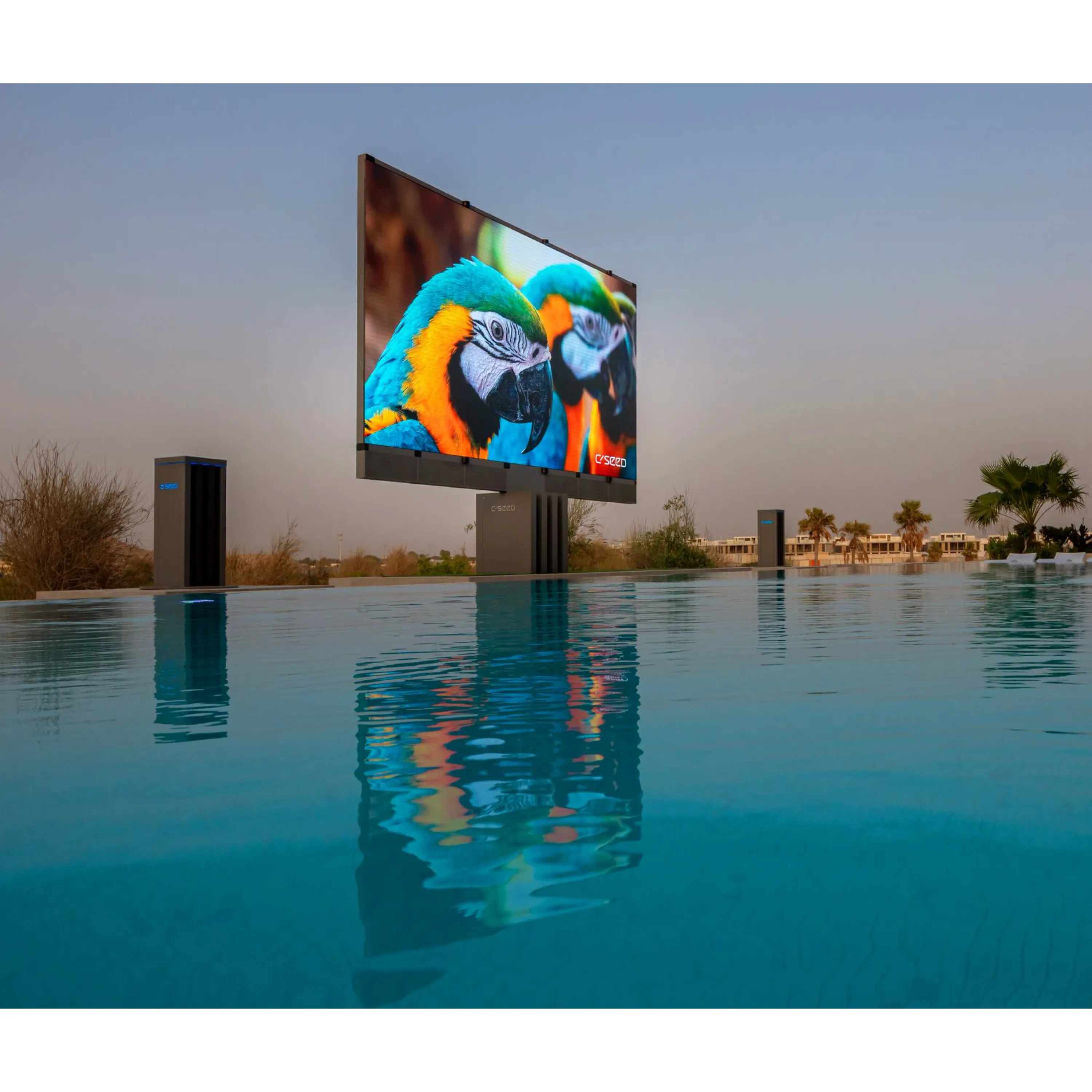 C SEED Outdoor HLR TV - Available in 144" and 201" screen sizes