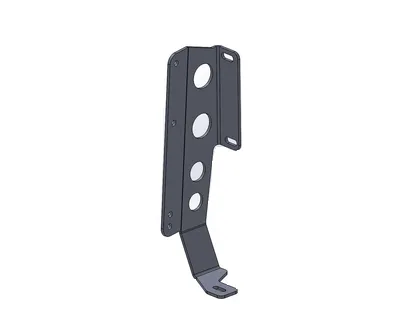 Cali Raised LED 2014-2021 Toyota Tundra 42" Hidden Grille Curved LED Light Bar Brackets Kit