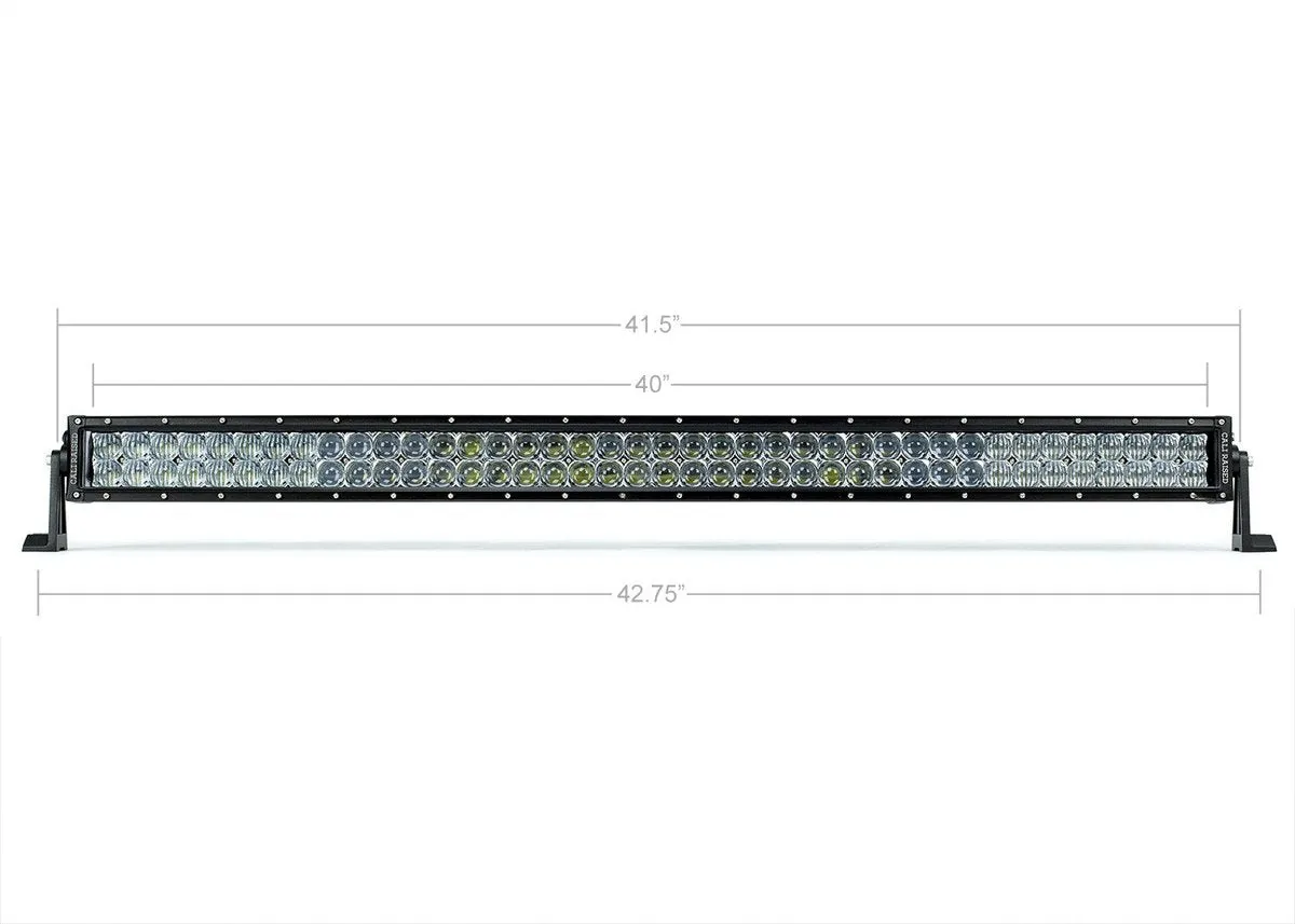 Cali Raised LED 2014-2021 Toyota Tundra 42" Hidden Grille Curved LED Light Bar Brackets Kit