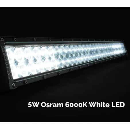 Cali Raised LED Dual Row 5D Optic OSRAM 22" LED Bar | Universal