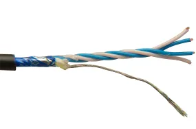 Canare L-4E5AT Permanent Install Star-Quad Mic Cable 656FT Roll Black