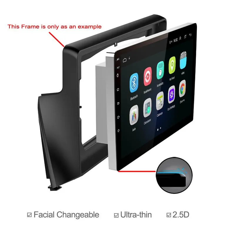 Car Dealz 9" Android 10.0 For Jeep Renegade 2016-2018 w CAM In Dash Plus OEM Fascia