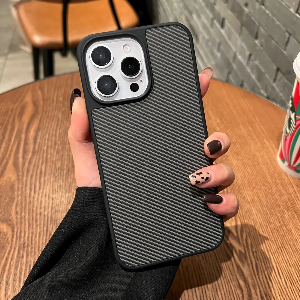 Carbon Fiber Texture PC (Hard) Phone Case - OnePlus Nord CE 3 Lite