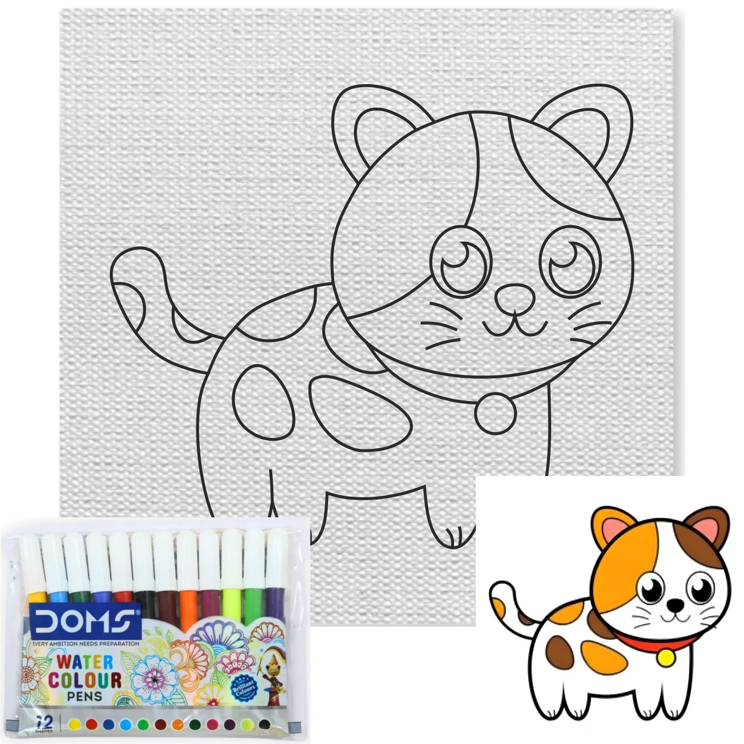 Cat Canvas Kit
