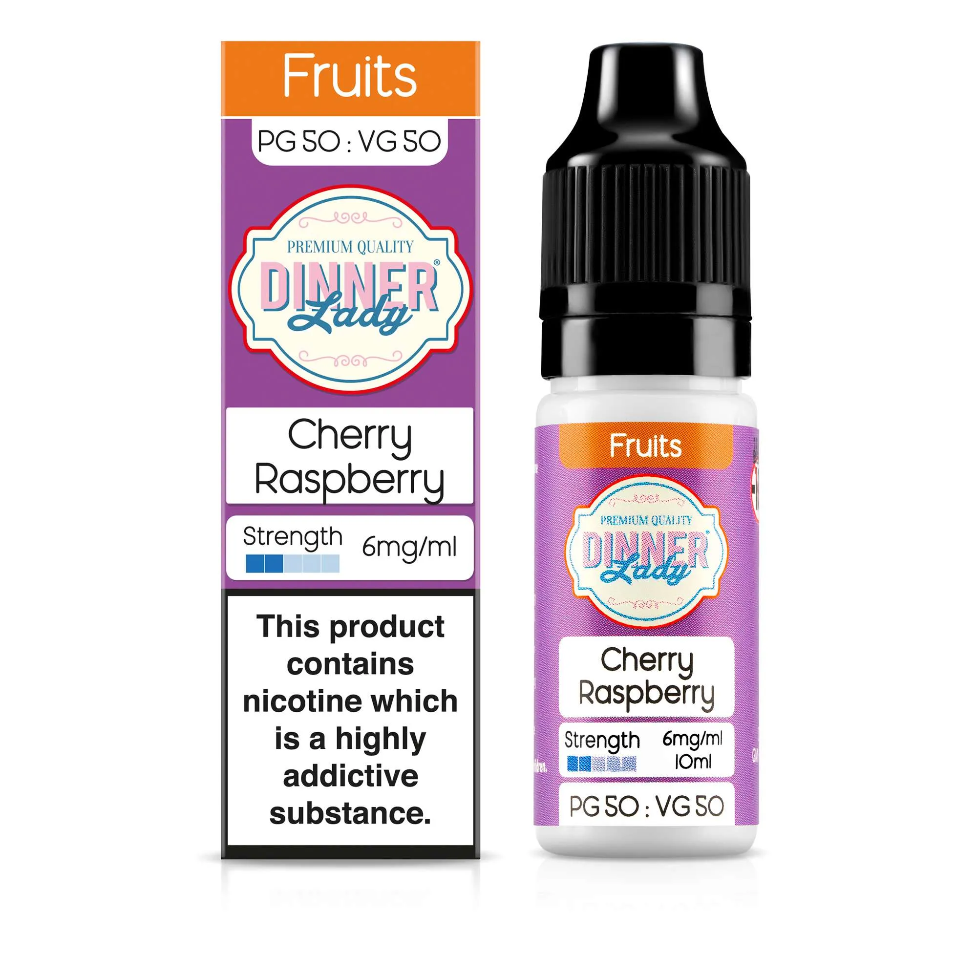 Cherry Raspberry 50:50 10ml E-Liquid