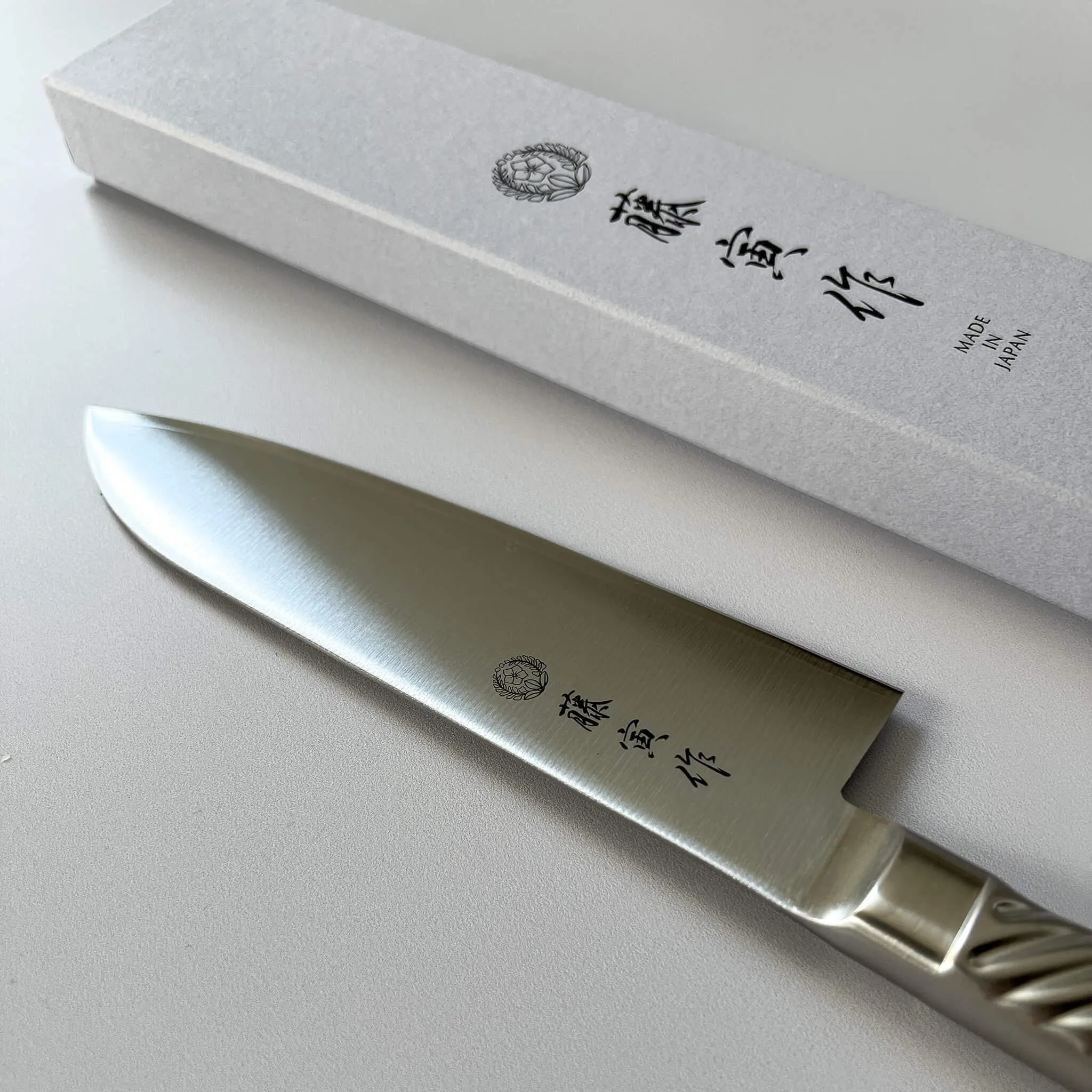 Cobalt Metal Santoku Knife 170mm - TOJIRO PRO DP  ( Japanese Kitchen Knife )
