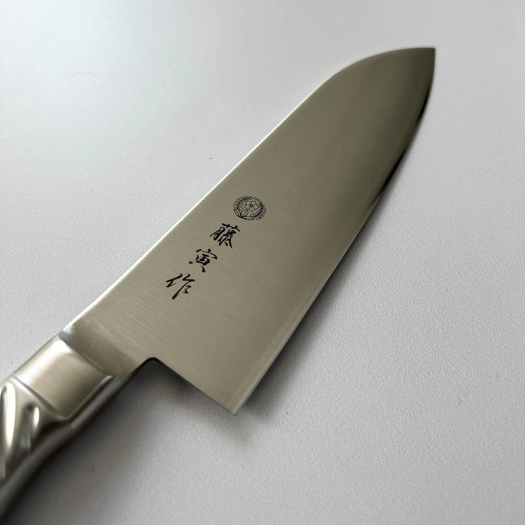Cobalt Metal Santoku Knife 170mm - TOJIRO PRO DP  ( Japanese Kitchen Knife )