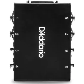 D'Addario PW-XLRSB-01 Modular Snake System Stage Box (8 Channel XLR/TRS Combo to DB25 Breakout Connector)