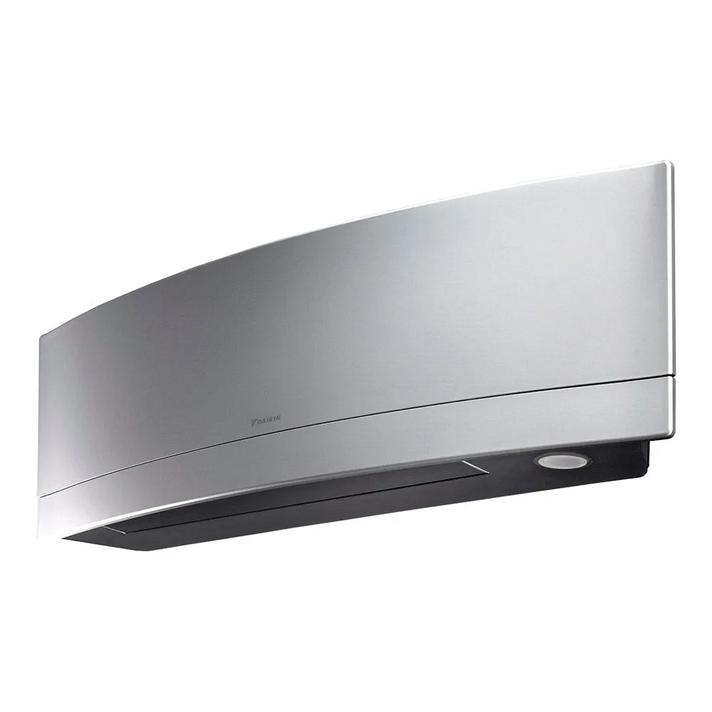 Daikin 3-Zone Wall Mounted Emura Silver Hyper Heat Ductless Mini-Split 36000 BTU Heat Pump Air Conditioner 12k   12k   18k - 20 SEER2
