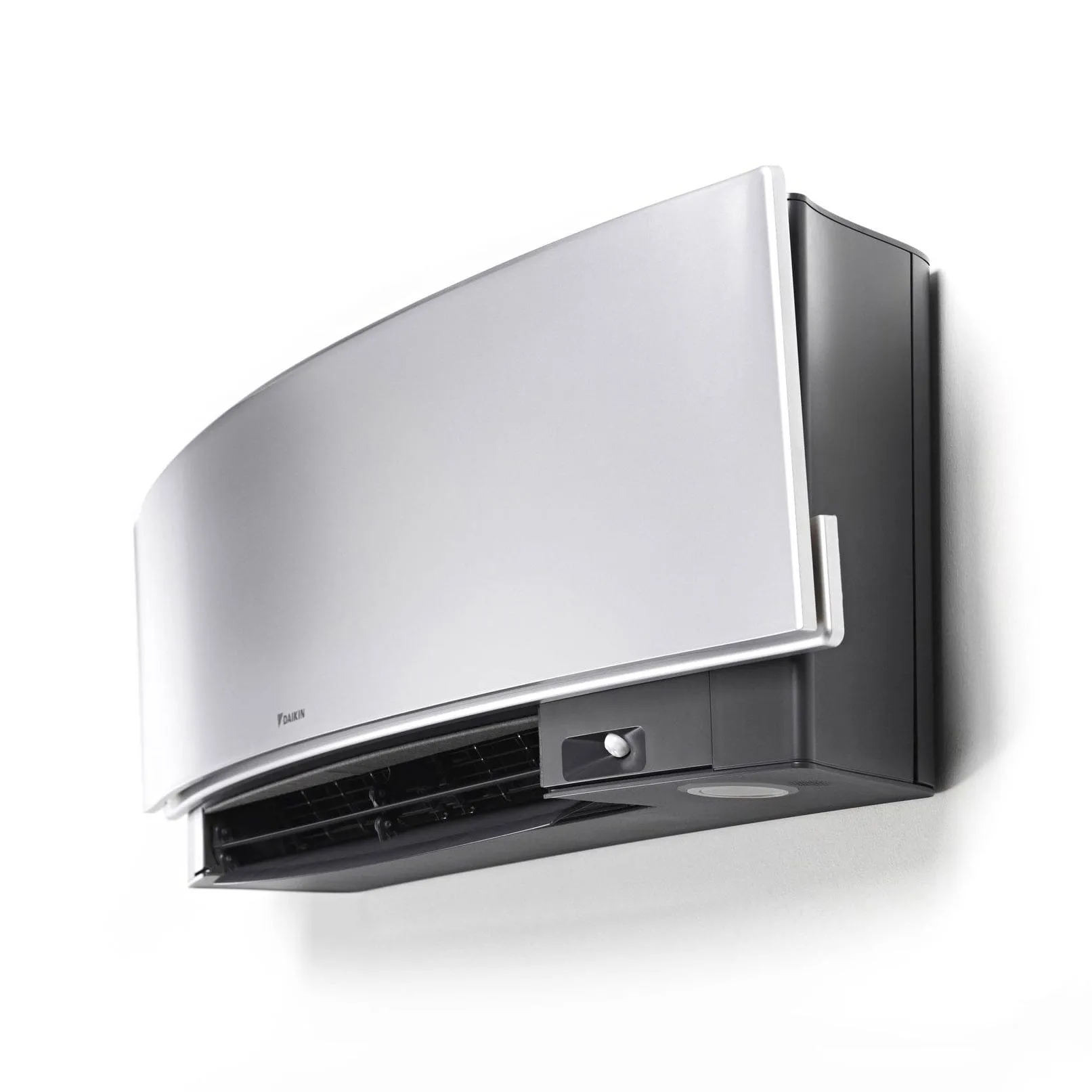 Daikin 3-Zone Wall Mounted Emura Silver Hyper Heat Ductless Mini-Split 36000 BTU Heat Pump Air Conditioner 12k   12k   18k - 20 SEER2