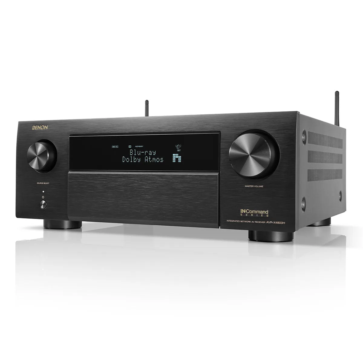 Denon AVR-X4800H 9.4 Channel 8K Home Theater Receiver with Dolby Atmos/DTS:X & HEOS Built-In