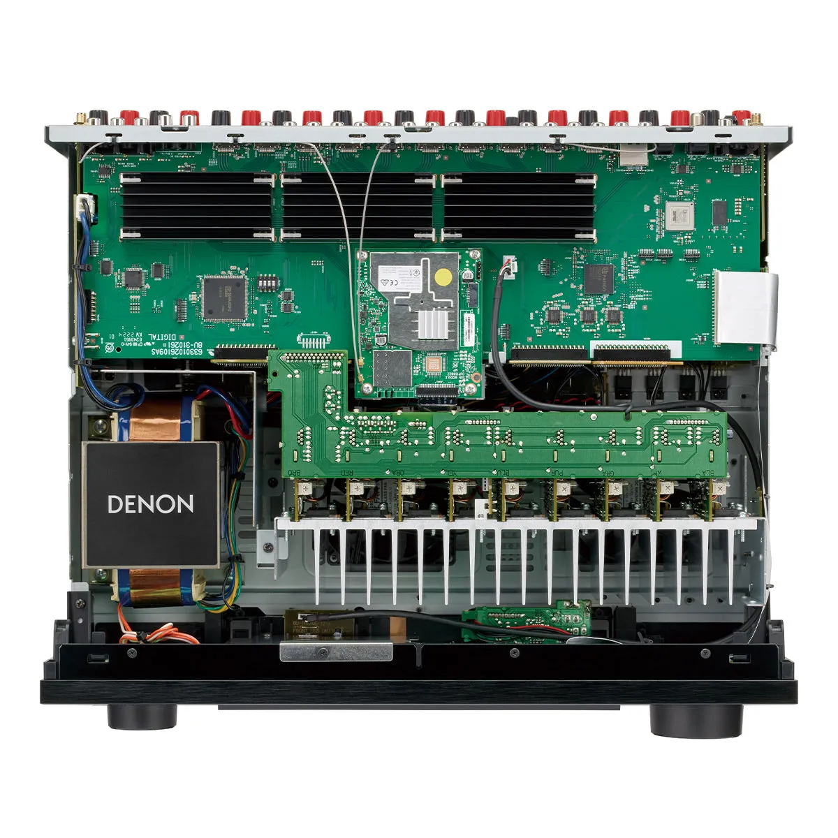 Denon AVR-X4800H 9.4 Channel 8K Home Theater Receiver with Dolby Atmos/DTS:X & HEOS Built-In