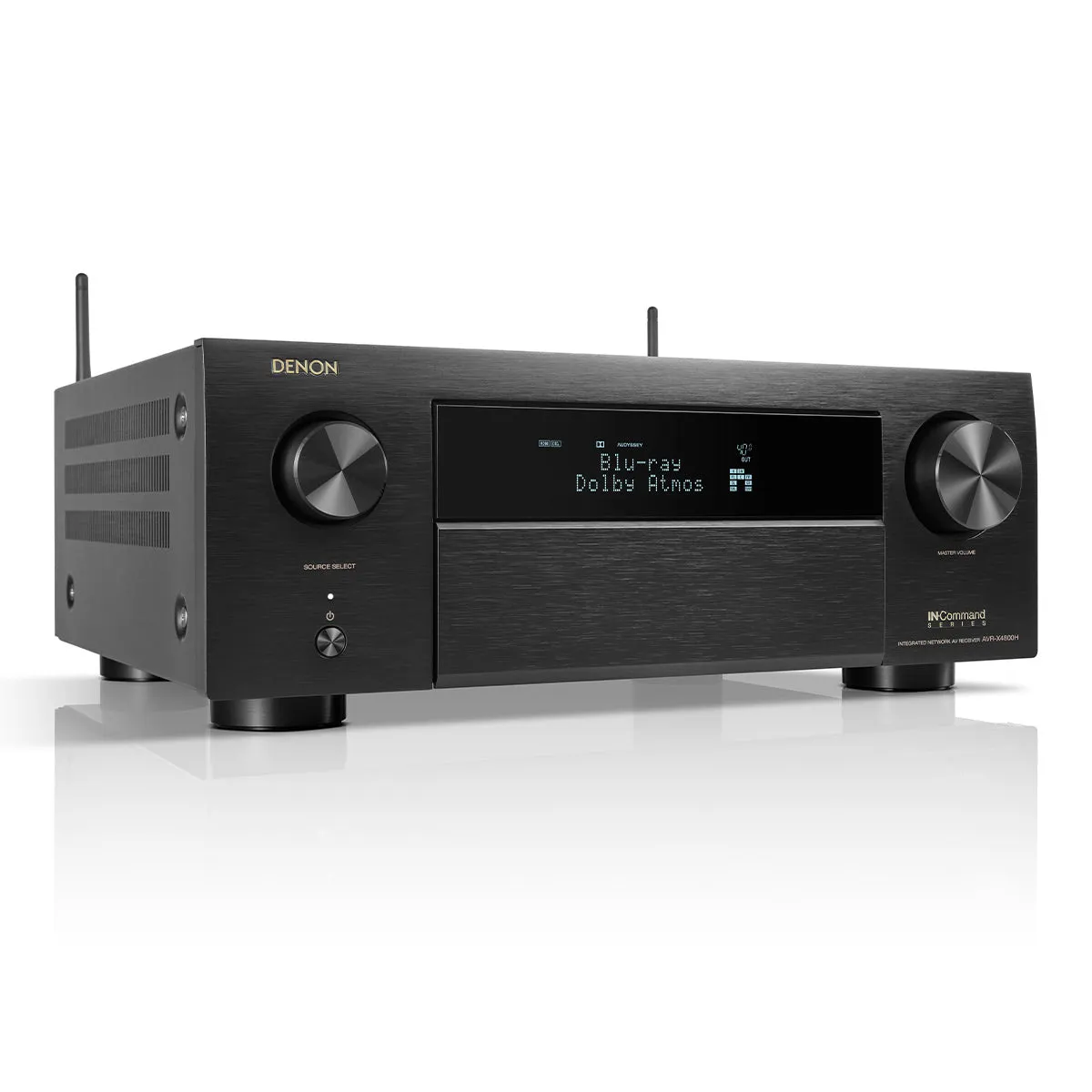 Denon AVR-X4800H 9.4 Channel 8K Home Theater Receiver with Dolby Atmos/DTS:X & HEOS Built-In