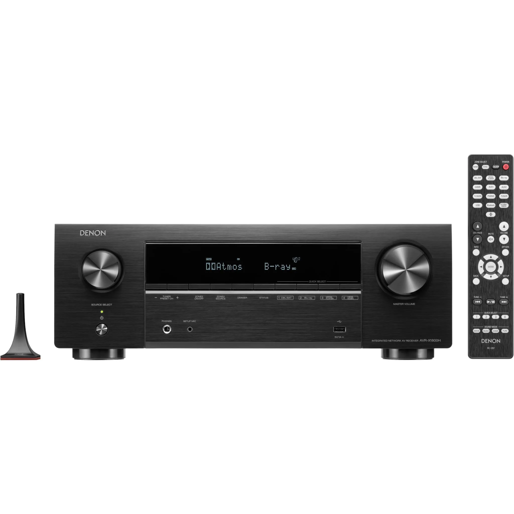 Denon AVRX1800H 7.2 Channel AV Reciever with HEOS