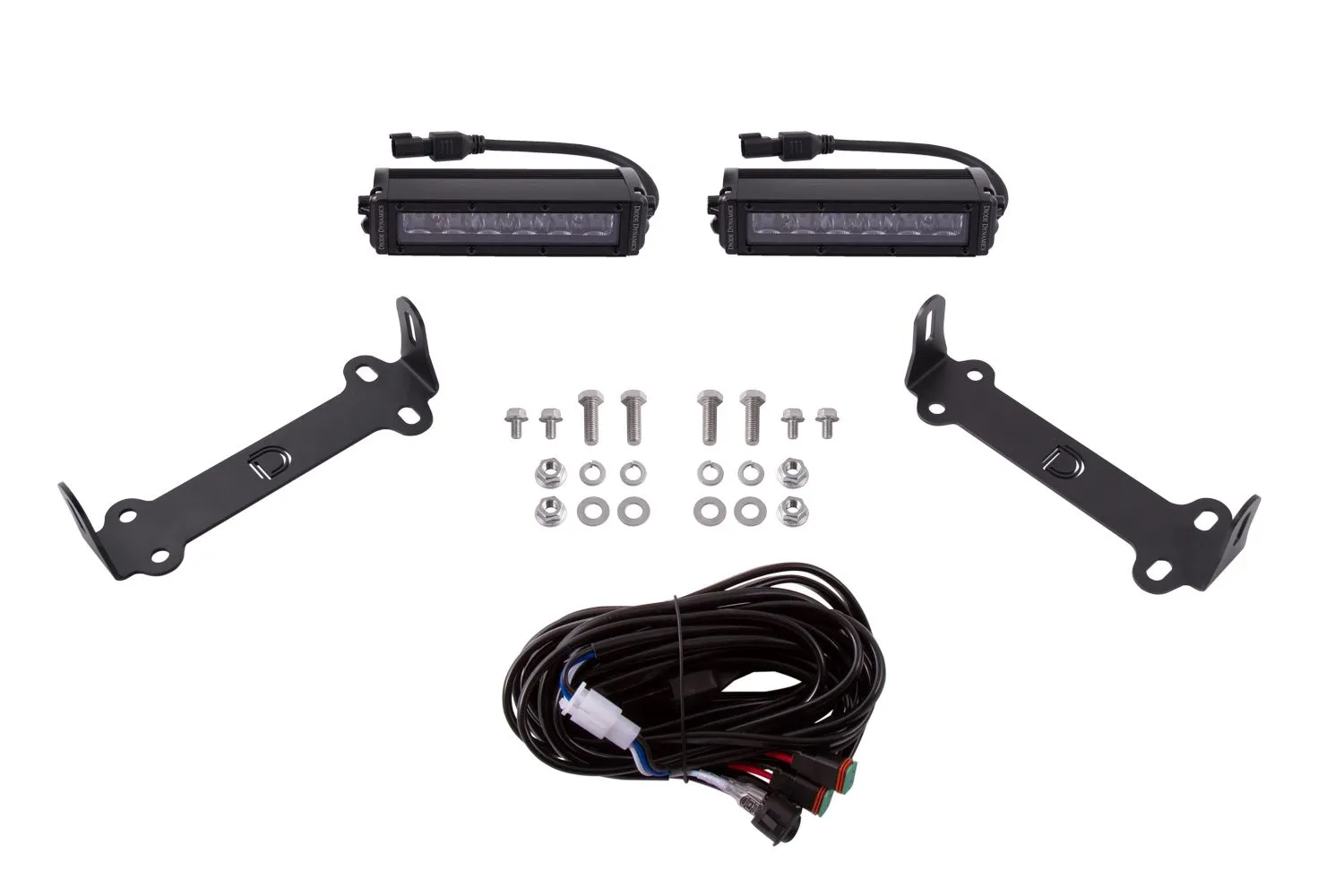 Diode Dynamics Stage Series Upper Grille Hidden Light Bar Kit For 4Runner (2014-2024)