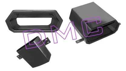 DMC Lamborghini Murcielago: Super Veloce (SV): Forged Aluminum Exhaust End-Tip / Tail Pipe Trim: Fits the OEM Coupe & Roadster 580 LP640 and LP670 Manifold