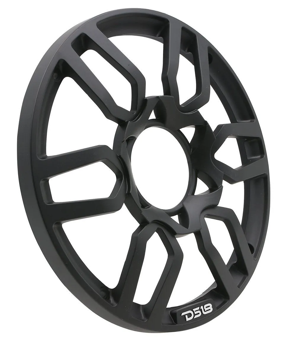 DS18 PRO Universal 8 Inch Plastic Speaker Grill Cover Black Set of 2