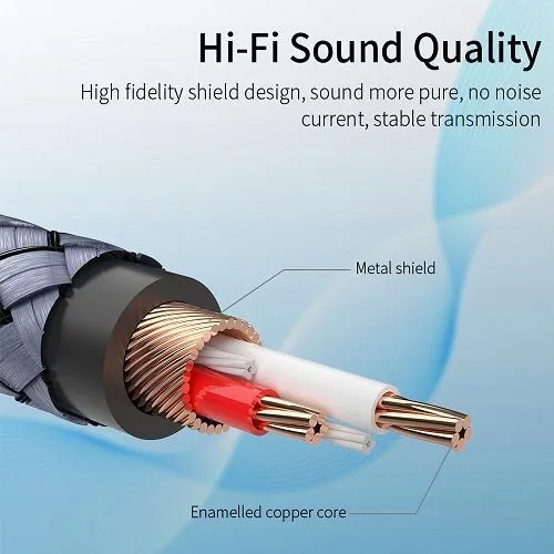 Essager RCA Audio Cable Stereo 3.5mm to 2RCA Cable Male To Female AUX RCA Jack For Audio