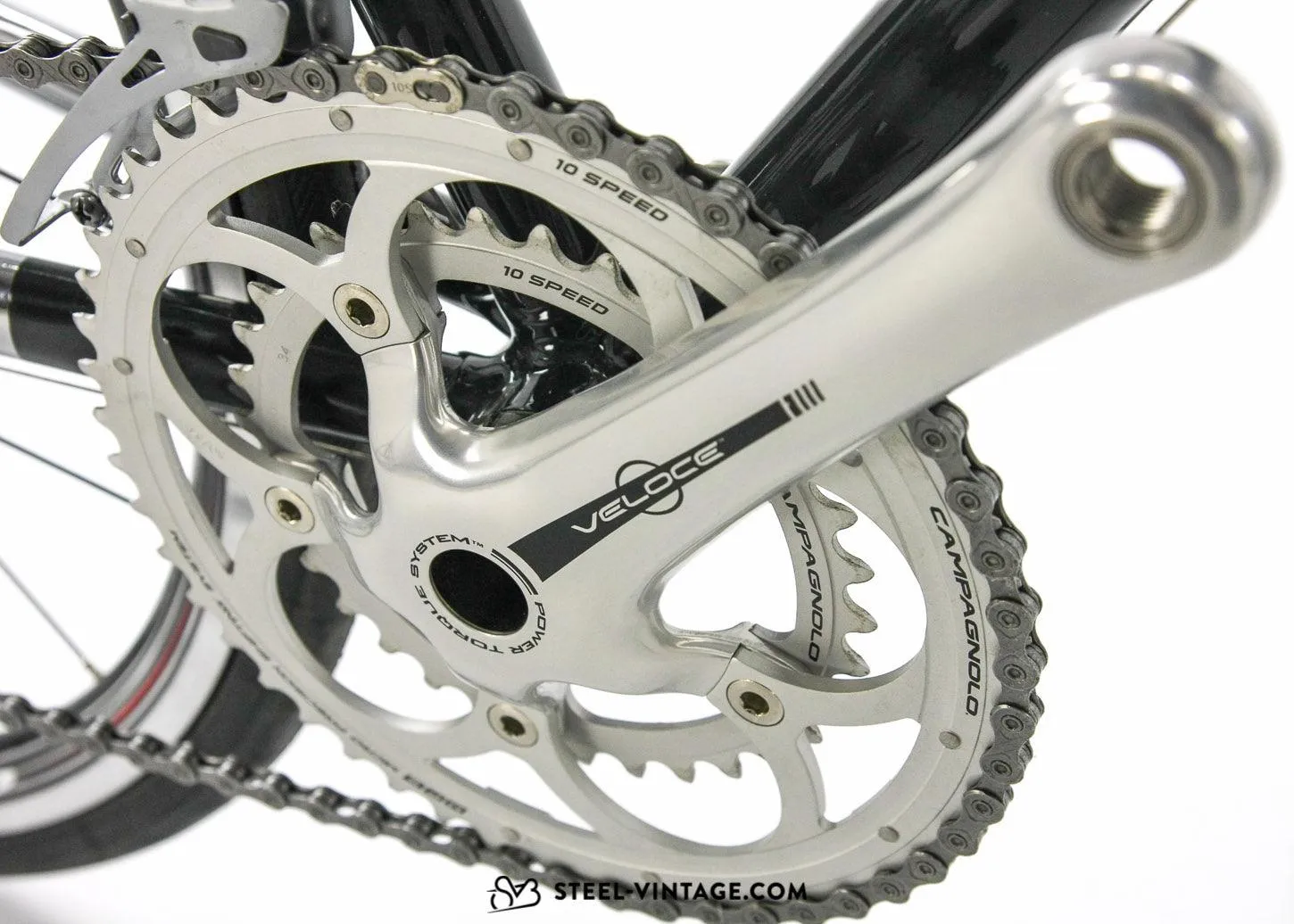 ETRE Piuma Modern Steel Showroom Road Bike Veloce Graphite