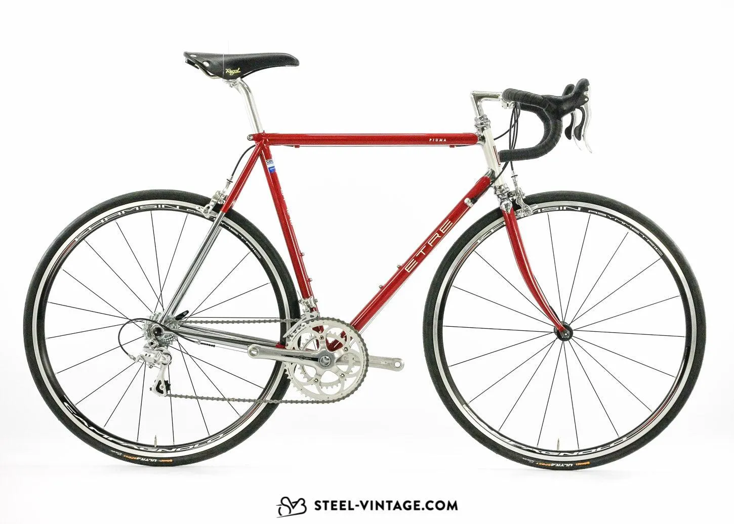 ETRE Piuma Modern Steel Showroom Road Bike Veloce Graphite