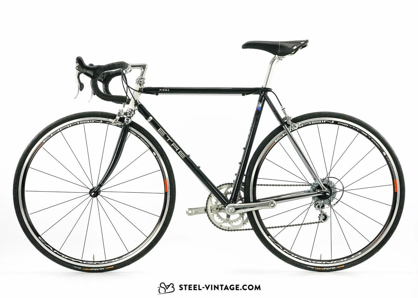 ETRE Piuma Modern Steel Showroom Road Bike Veloce Graphite