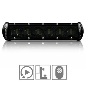 Extreme LED - 8" Extreme Stealth 30W Flood Beam LED Light Bar