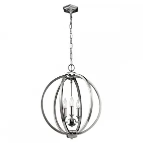 Feiss FE/CORINNE/3P/M Corinne 3 Light Medium Pendant