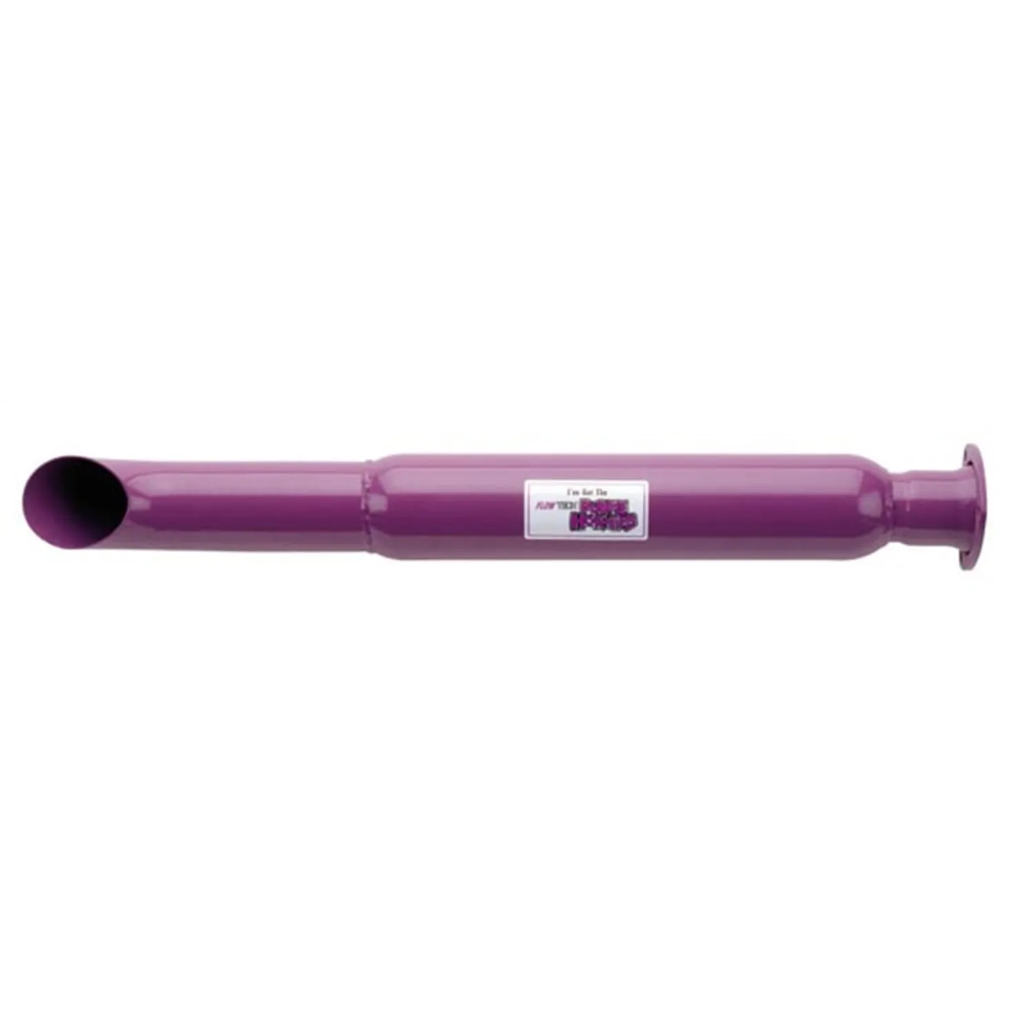Flowtech Purple Hornies 3-Hole Turnout Header Muffler - 3" Inlet/Outlet
