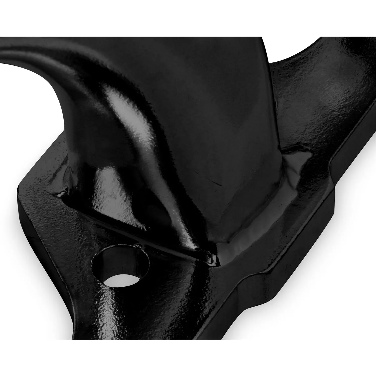Flowtech Shorty Headers - 1964-1/2-1973 Ford Mustang 289/302/5.0L - 1-5/8" - 2-1/2" Collector - Black Paint