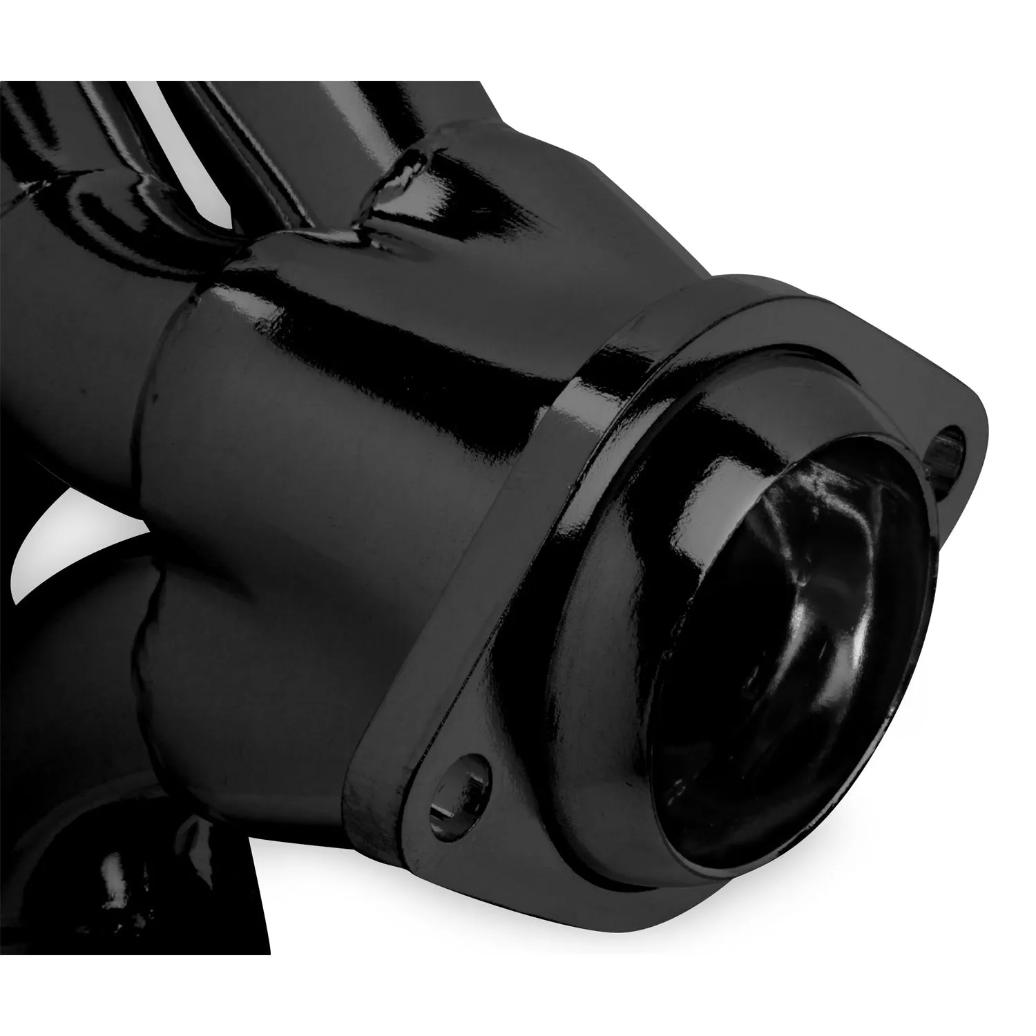 Flowtech Shorty Headers - 1964-1/2-1973 Ford Mustang 289/302/5.0L - 1-5/8" - 2-1/2" Collector - Black Paint