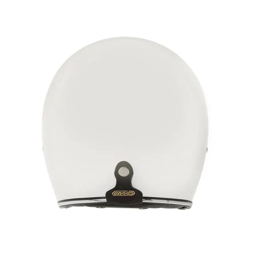 Garibaldi - Gari G02X Open Face Vintage Helmet - Pearl White