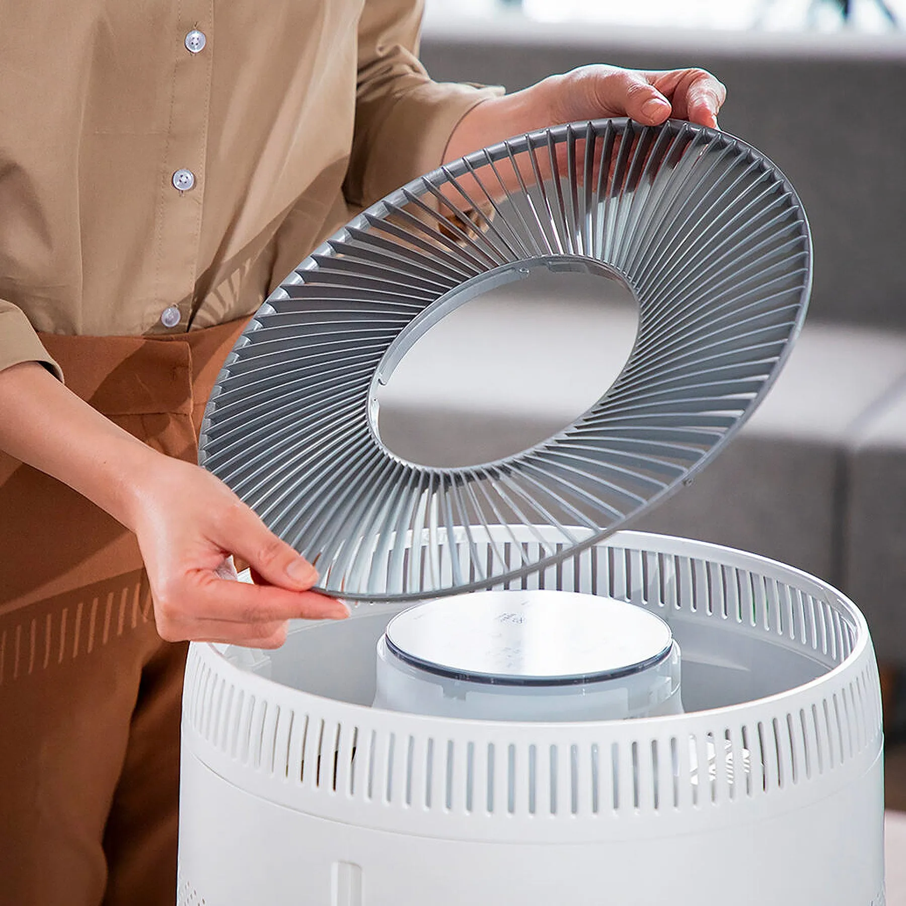 H13 True HEPA Air Purifier for Large Rooms (CAC-F3010FW)