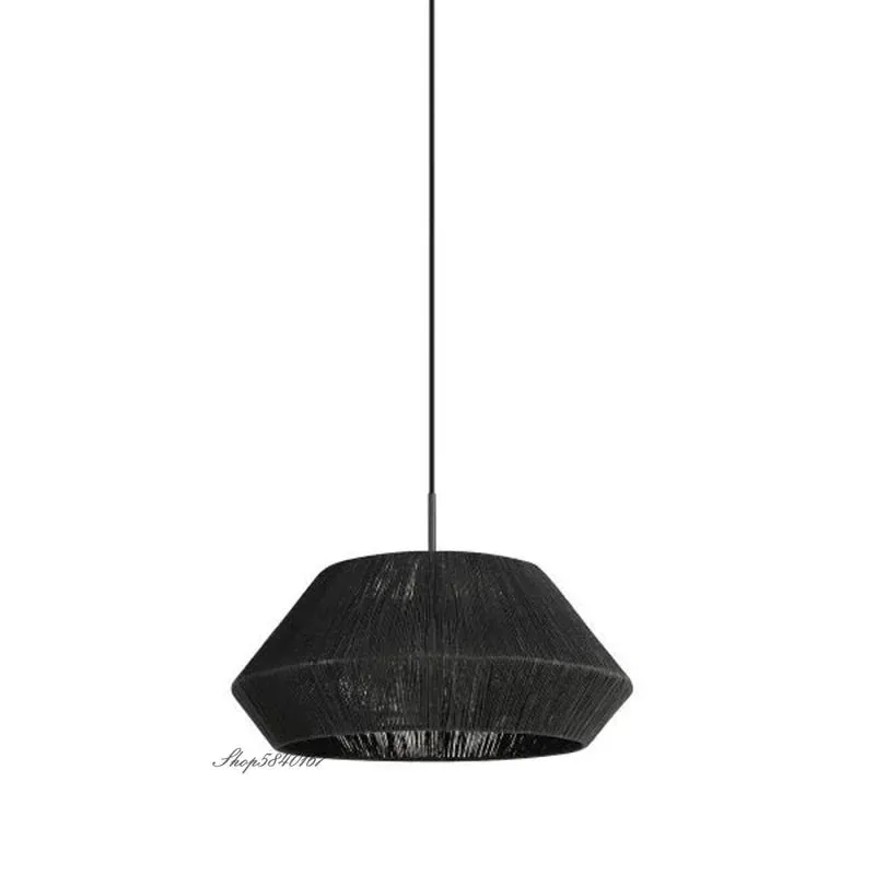 Hand-Woven Rattan Lamps