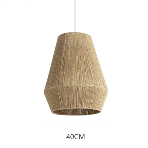 Hand-Woven Rattan Lamps