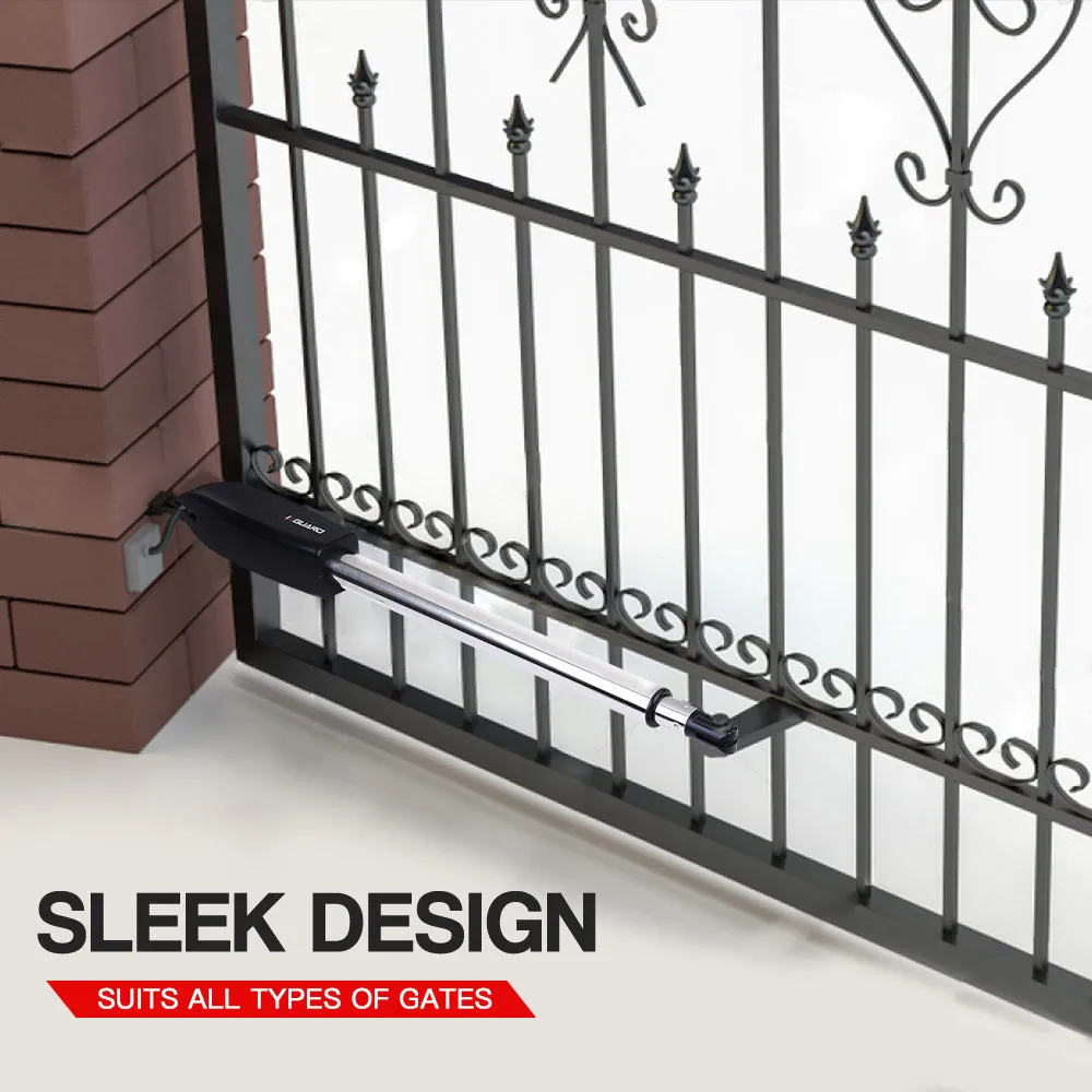 Heavy-Duty Automatic Double Swing Gate Opener 900KG 3.5M with Remote E-GUARD