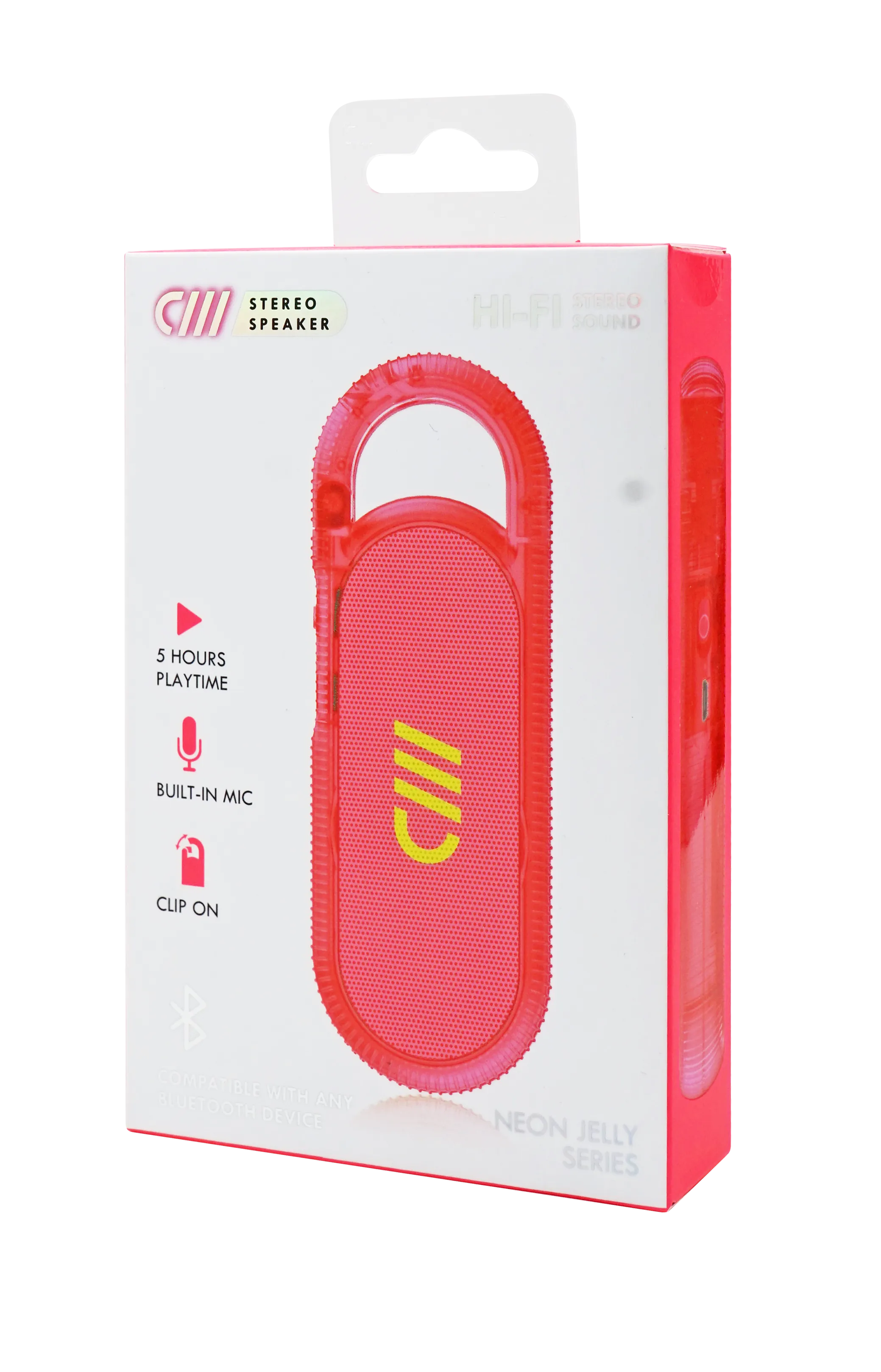 Hi-Fi Jelly Series Wireless Neon Hook Speakers