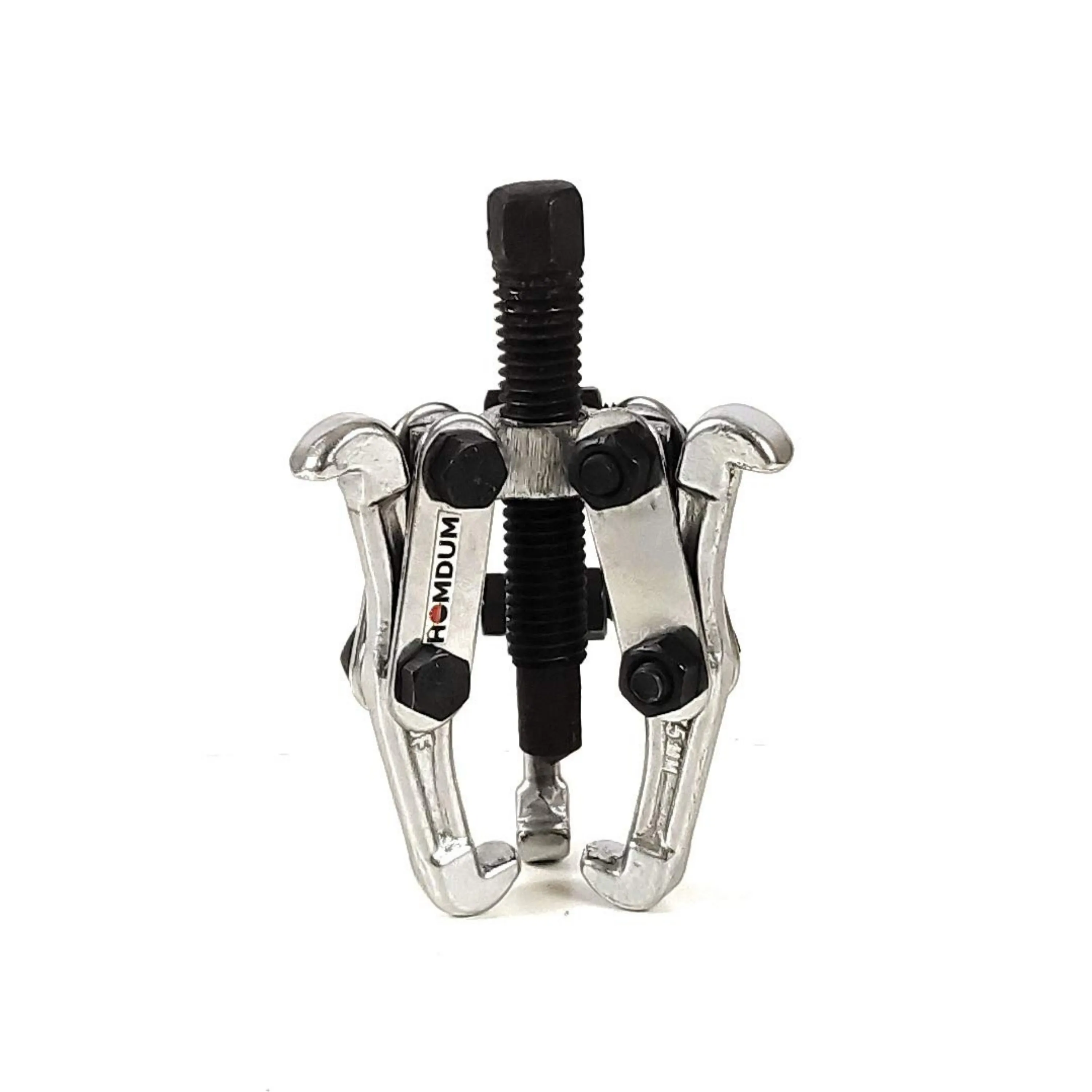Homdum 3 inch 3 Legs/Jaws Bearing Puller Heavy Chrome Vanadium Steel Gear Puller size 75 mm (Black and Silver)