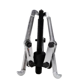 Homdum 8 inch 3 Legs/Jaws Bearing Puller Heavy Chrome Vanadium Steel Gear Puller size 200 mm (Black and Silver)