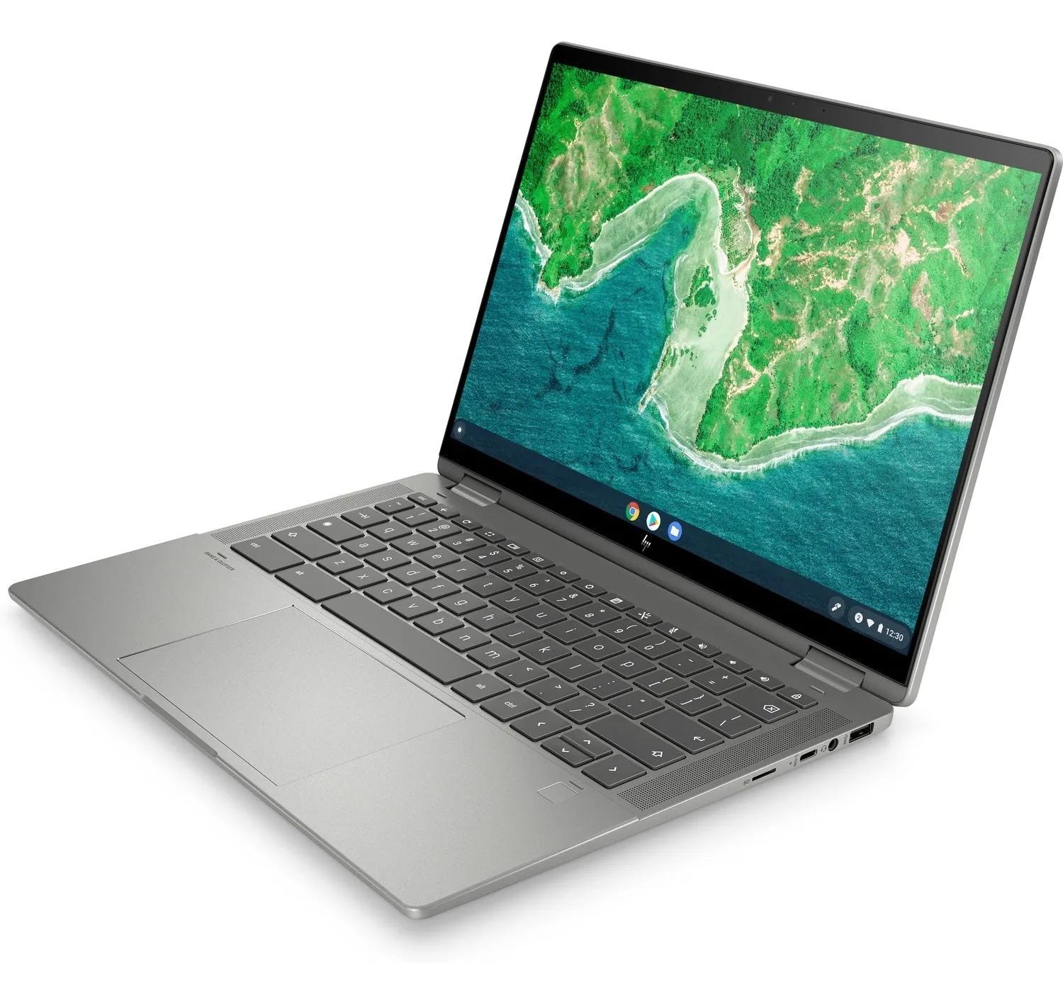 HP x360 14c-cd0053dx 14"  WUXGA Convertible Chromebook, Intel i3-1215U, 1.20GHz, 8GB RAM, 256GB SSD, ChromeOS - 8F8P0UA#ABA (Certified Refurbished)