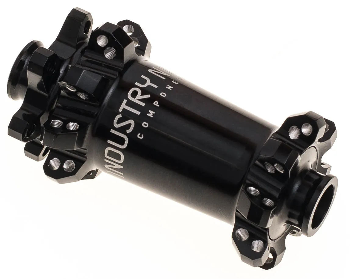 Hydra System Straight-Pull 15x100mm 32H Front Hub Black