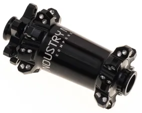 Hydra System Straight-Pull 15x110mm Boost 32H Front Hub Black