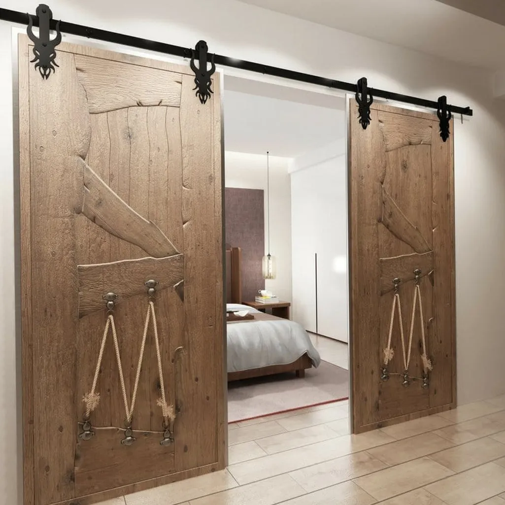 Imperial Single/Double Barn Door Hardware Kit